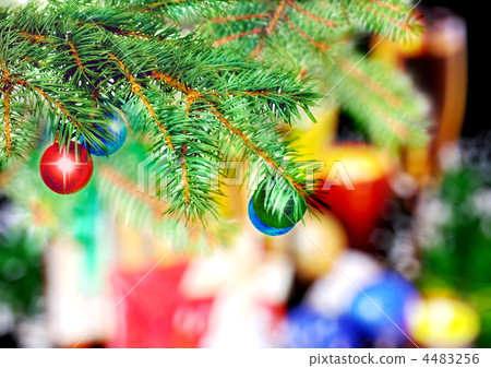 Christmas and New Year decoration. Christmas and New Year decoration. 4483256