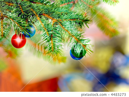 Christmas and New Year decoration. Christmas and New Year decoration. 4483273