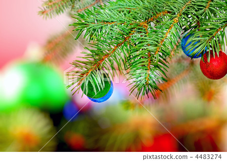 Christmas and New Year decoration. Christmas and New Year decoration. 4483274