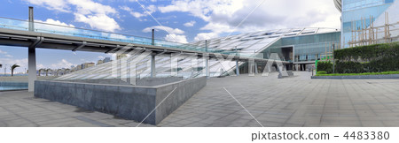 Royal Library of Alexandria , Egypt. Panorama 4483380