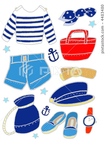 Let's go by marine look to the sea 4483480