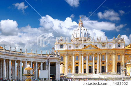 St. Peter's Basilica, Vatican City. Italy St. Peter's Basilica, Vatican City. Italy 4483902