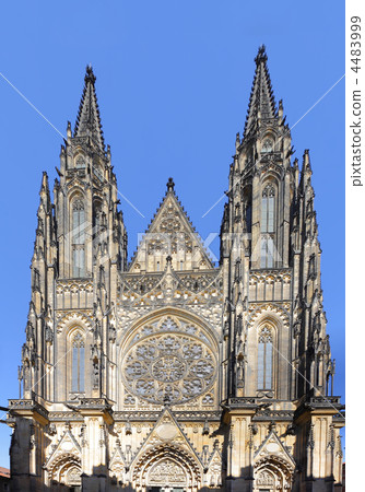 Cathedral of st. Vitus, Vaclav and Voiteha. Prague Cathedral of st. Vitus, Vaclav and Voiteha. Prague 4483999
