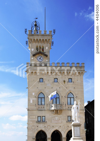 Central square of San Marino, Italy Central square of San Marino, Italy 4484006