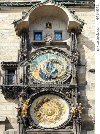 Astronomical clock on Staromestska Square, Prague 4484041
