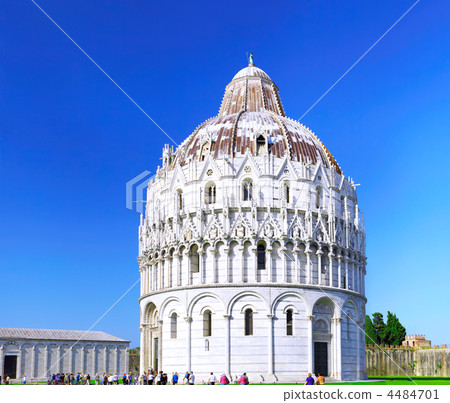Cathedral, Tower of Pisa in Miracle square. Pisa Cathedral, Tower of Pisa in Miracle square. Pisa 4484701