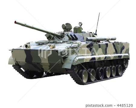 Militaru technics - tank. Isolated Militaru technics - tank. Isolated 4485120