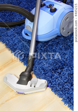 Metal pipe of vacuum cleaner in action. Metal pipe of vacuum cleaner in action. 4485215