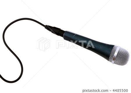 Microphone isolated over white. Microphone isolated over white. 4485500
