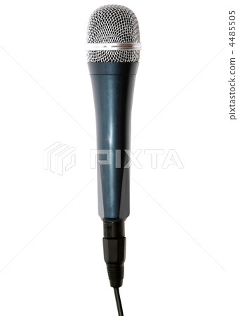 Microphone isolated over white. Microphone isolated over white. 4485505