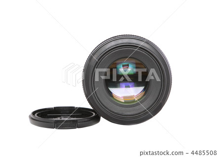 Ojective(Lens glass) isolated ion white. Ojective(Lens glass) isolated ion white. 4485508