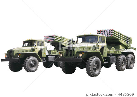 Militaru technics. Isolated 4485509