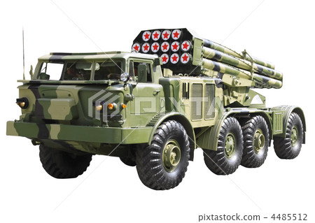 Militaru technics. Isolated 4485512