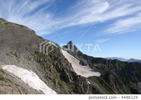 mount yari, rocky mountain, landscape 4486129