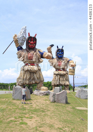 A giant statue of the Oga Peninsula A giant statue of the Oga Peninsula 4486153