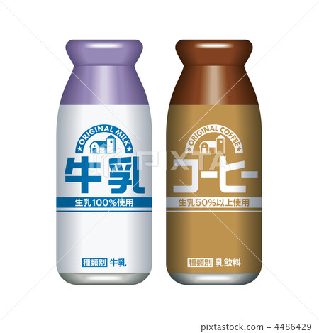 Milk & coffee milk Milk & coffee milk 4486429