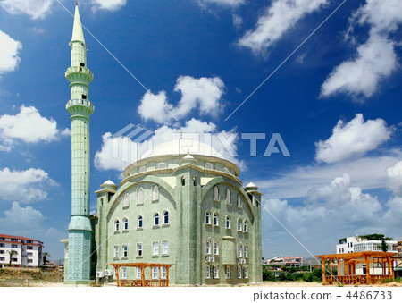 Mosque in Turkey. 4486733