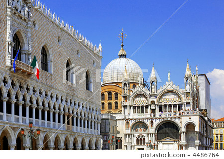 The Doge's Palace ,Cathedral of San Marco, Venice 4486764