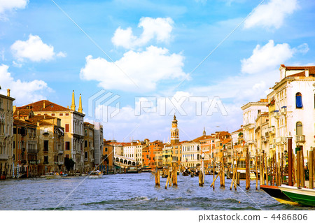 Beautiful street,Grand Canal in Venice, Italy Beautiful street,Grand Canal in Venice, Italy 4486806