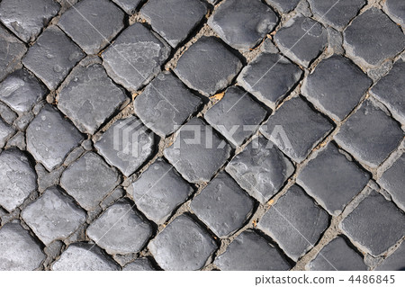 Texture of cobblestone. Texture of cobblestone. 4486845