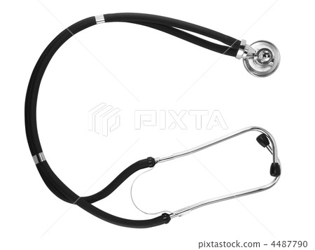 Phonendoscope  on white background. 4487790