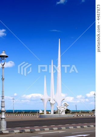 Alexandria city , urban view, Egypt. 4487873