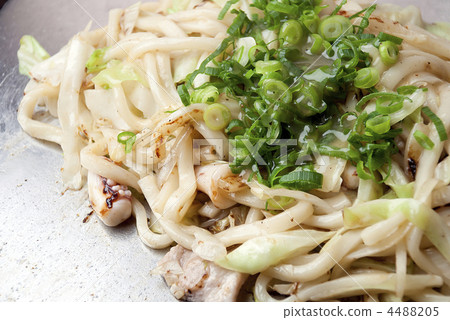 yaki-udon noodles, teppanyaki cuisine, creative cuisine 4488205