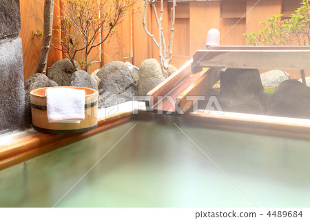 戶外浴池，溫泉 4489684