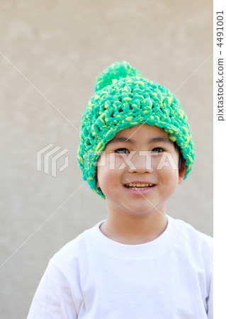 Child Boys (Casual T-shirt Kids Knit Cap Men's Private Wear Short-sleeved) Child Boys (Casual T-shirt Kids Knit Cap Men's Private Wear Short-sleeved) 4491001