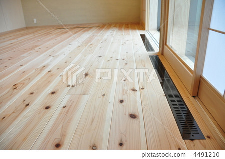 Living room of solid board 4491210