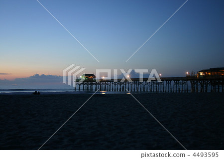 jetty, pier, sunset 4493595