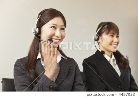 Female operator 4497028
