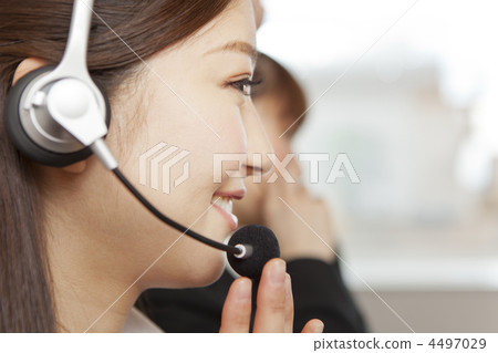 Female operator 4497029