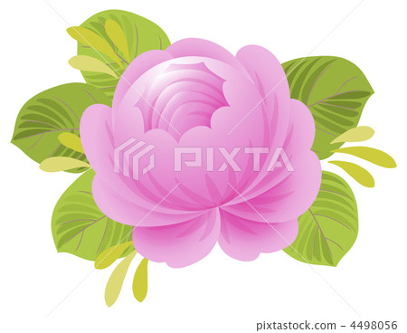 Meissen style pink rose right facing Meissen style pink rose right facing 4498056