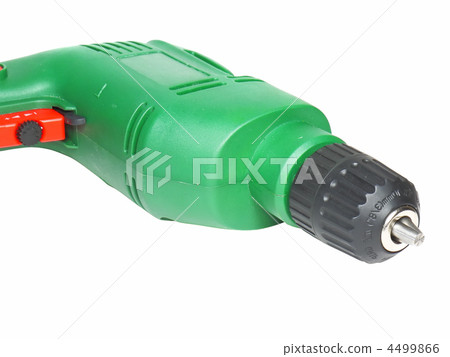 Electric drill isolated on white background Electric drill isolated on white background 4499866