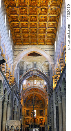 Interior of cathedral Duomo in Pisa, Italy Interior of cathedral Duomo in Pisa, Italy 4502010