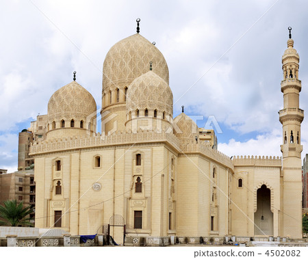 Mosque of Abu El Abbas Masjid, Alexandria, Egypt. 4502082