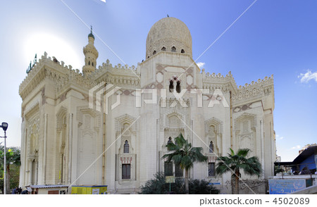 Mosque of Abu El Abbas Masjid, Alexandria, Egypt. 4502089