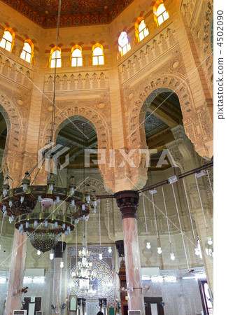 Interior view of Mosque , Alexandria, Egypt. 4502090