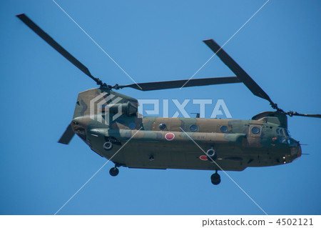 Ground Self Defense Force Transport helicopter CH-47JA Chinook 4502121