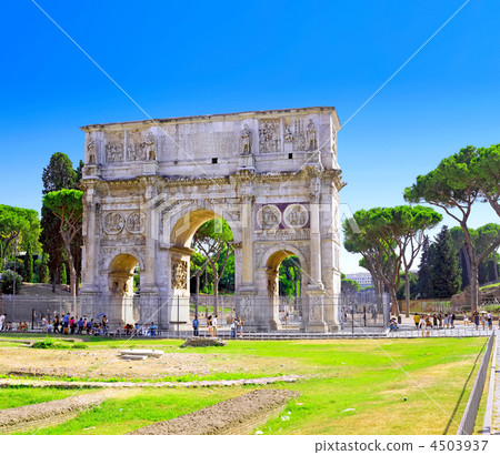 Arch of Constantine Rome, Italy. Arch of Constantine Rome, Italy. 4503937