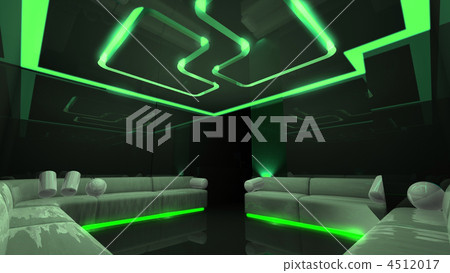 green electronic luxury room 4512017