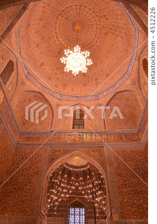 Samarkand Gri Emil Tomb Gold Decoration 4512226