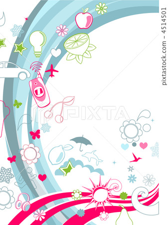 retro funky Background 4514501