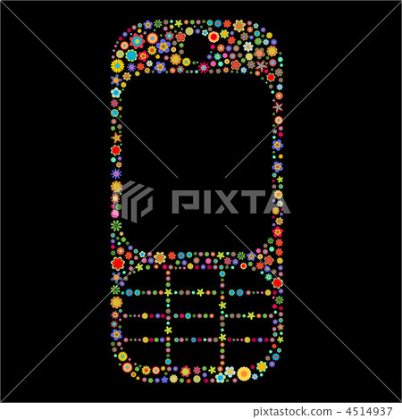 mobile phone shape mobile phone shape 4514937
