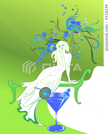 beautiful girl silhoette 4516244