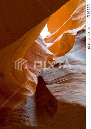 Abstact shapes of Antelope Canyon, Arizona, USA Abstact shapes of Antelope Canyon, Arizona, USA 4516513