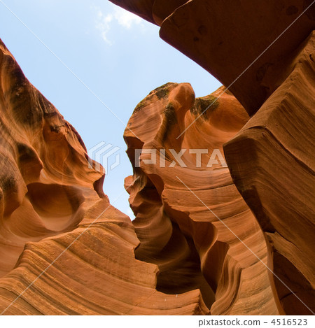 Abstract shapes of Antelope Canyon, Arizona, USA Abstract shapes of Antelope Canyon, Arizona, USA 4516523