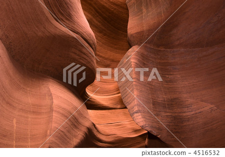 Abstact shapes of Antelope Canyon, Arizona, USA Abstact shapes of Antelope Canyon, Arizona, USA 4516532