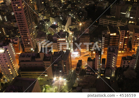 從東京鐵塔景觀 從東京鐵塔景觀 4516559